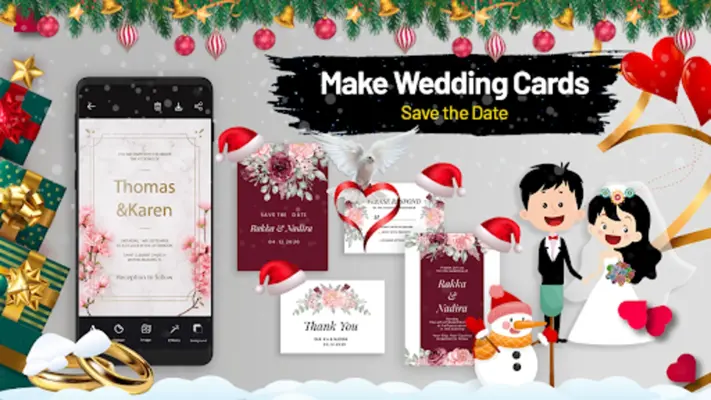 Party Invitation Card Maker android App screenshot 4